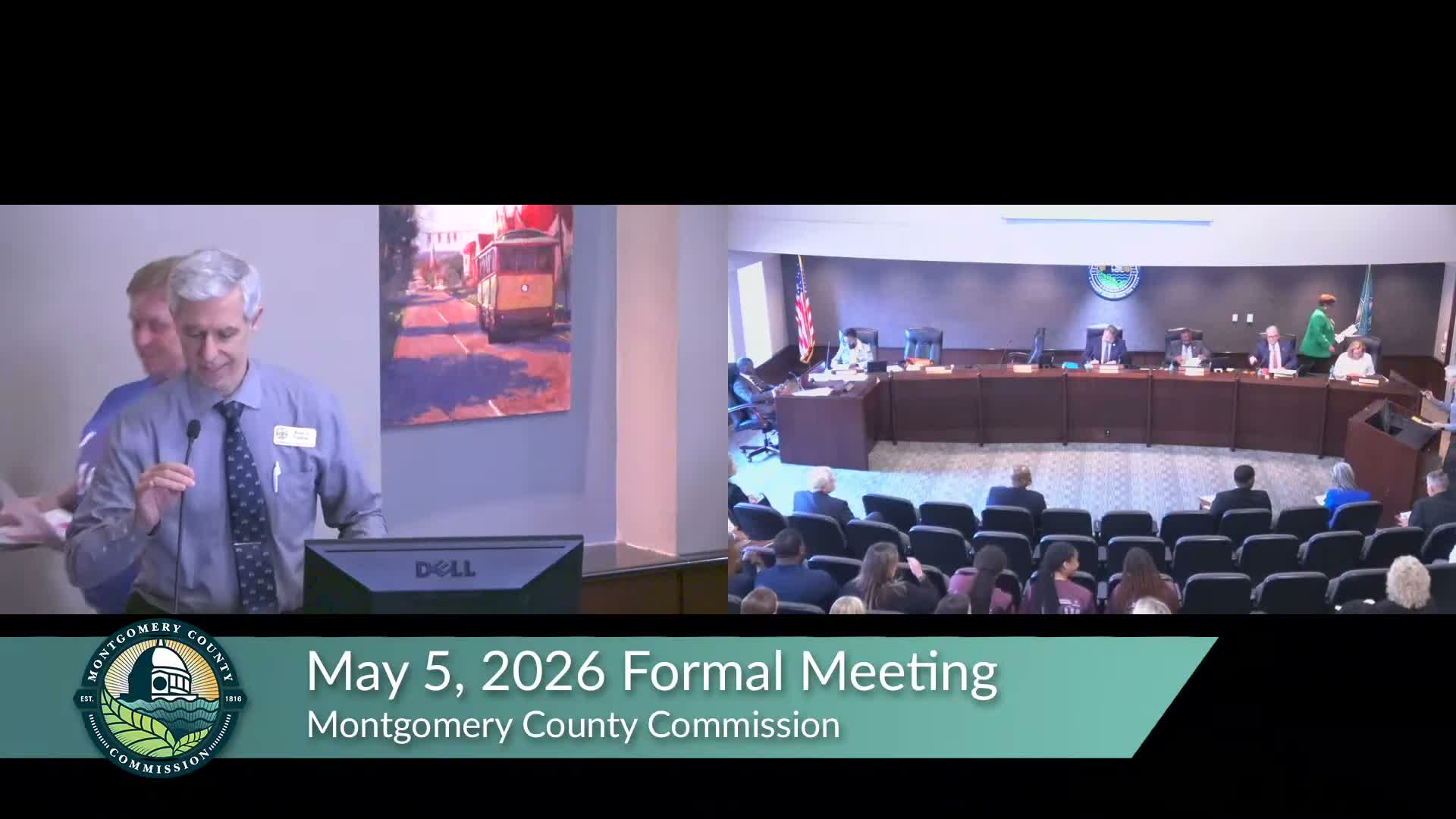 Montgomery County Commission honors National Bike Month and state-championship student teams