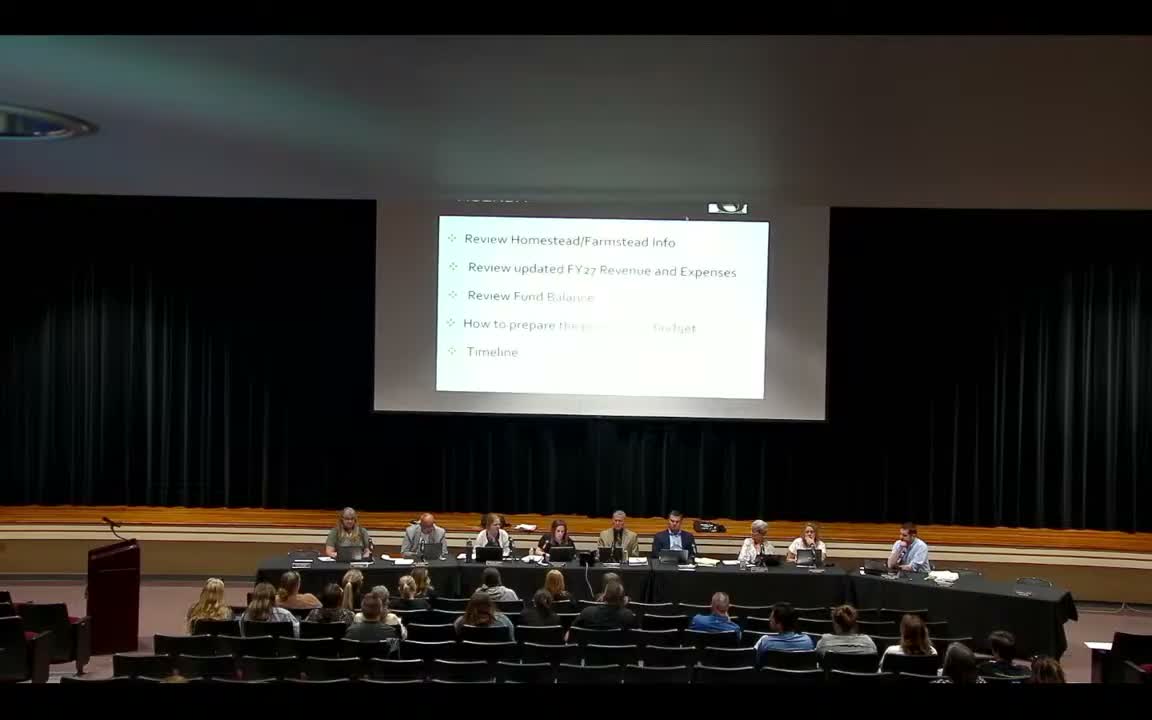 Upper Adams SD board directs staff to prepare preliminary budget at 4.9% ceiling as members urge expense review