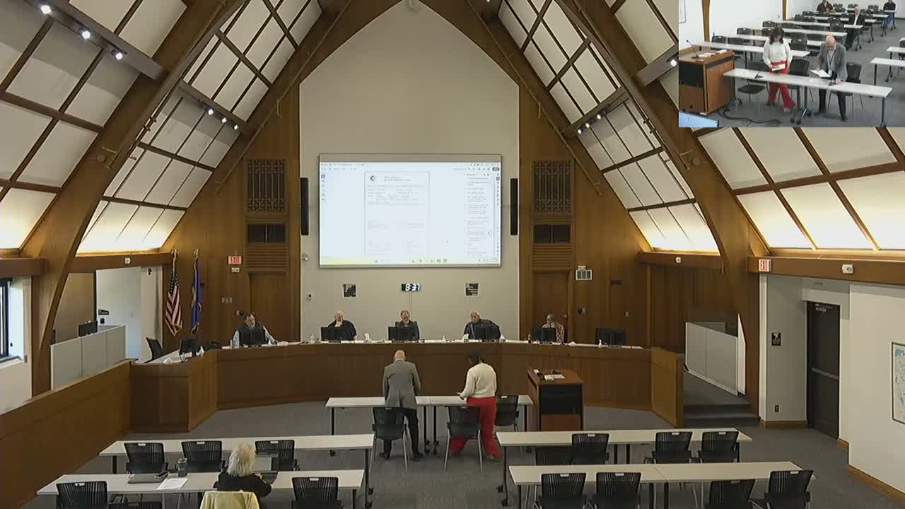 County approves separation agreement and release of claims; outside counsel present