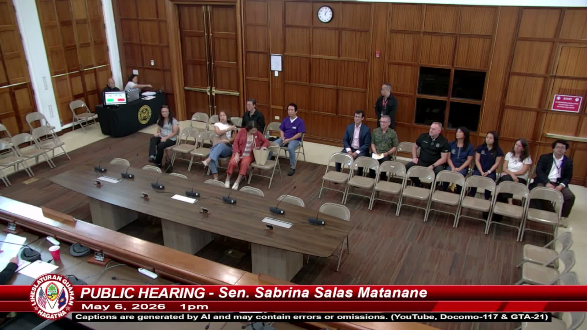 Guam senators hear competing views on bills to let acupuncturists perform dry needling and to create ACOM assistants