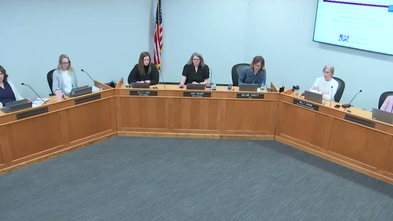 West Bend committee recommends one‑year pilot of new online platform for alternative education
