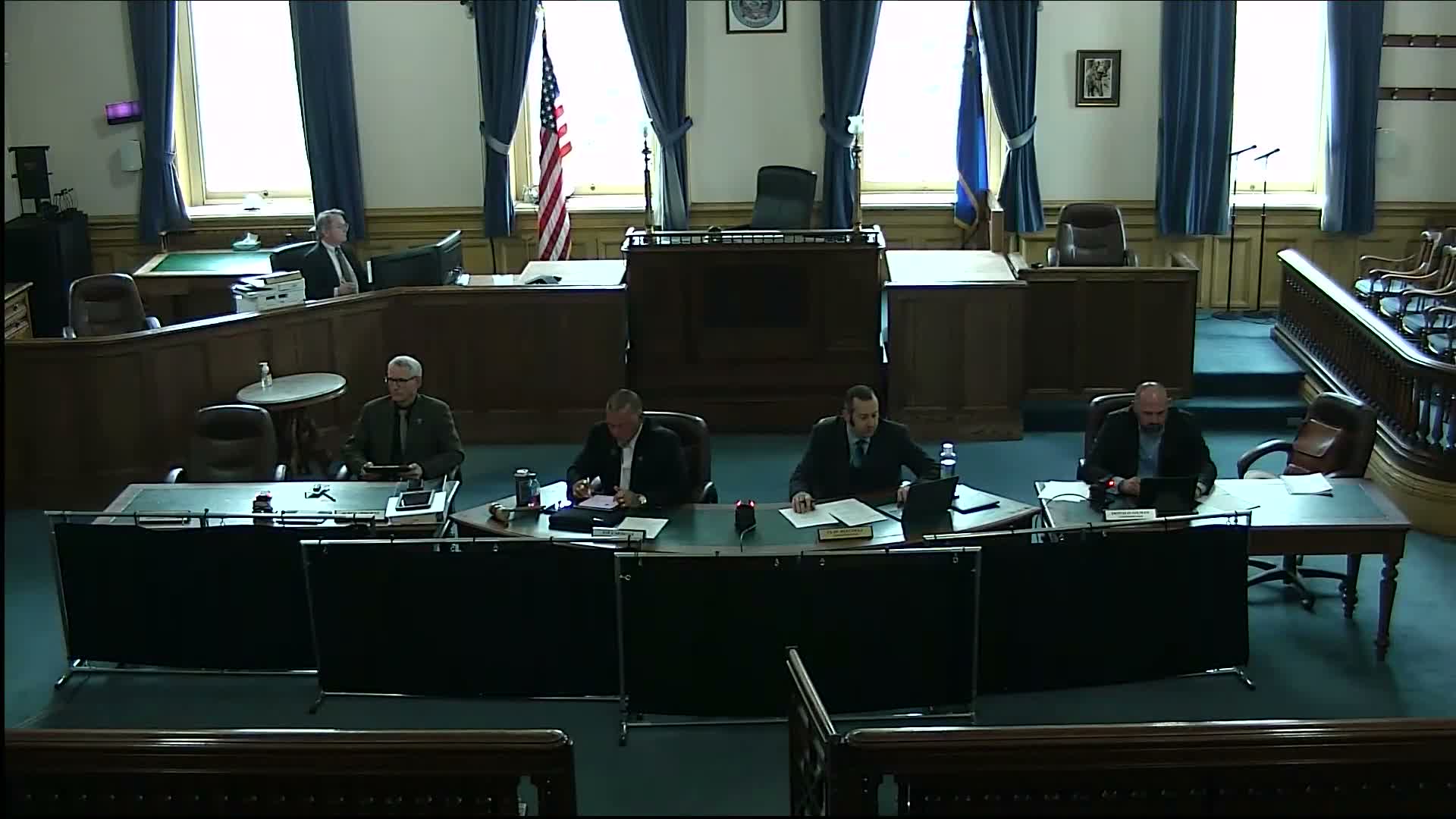 Commission approves easement for Mark Twain Community Center and $95,000 traffic‑study contract