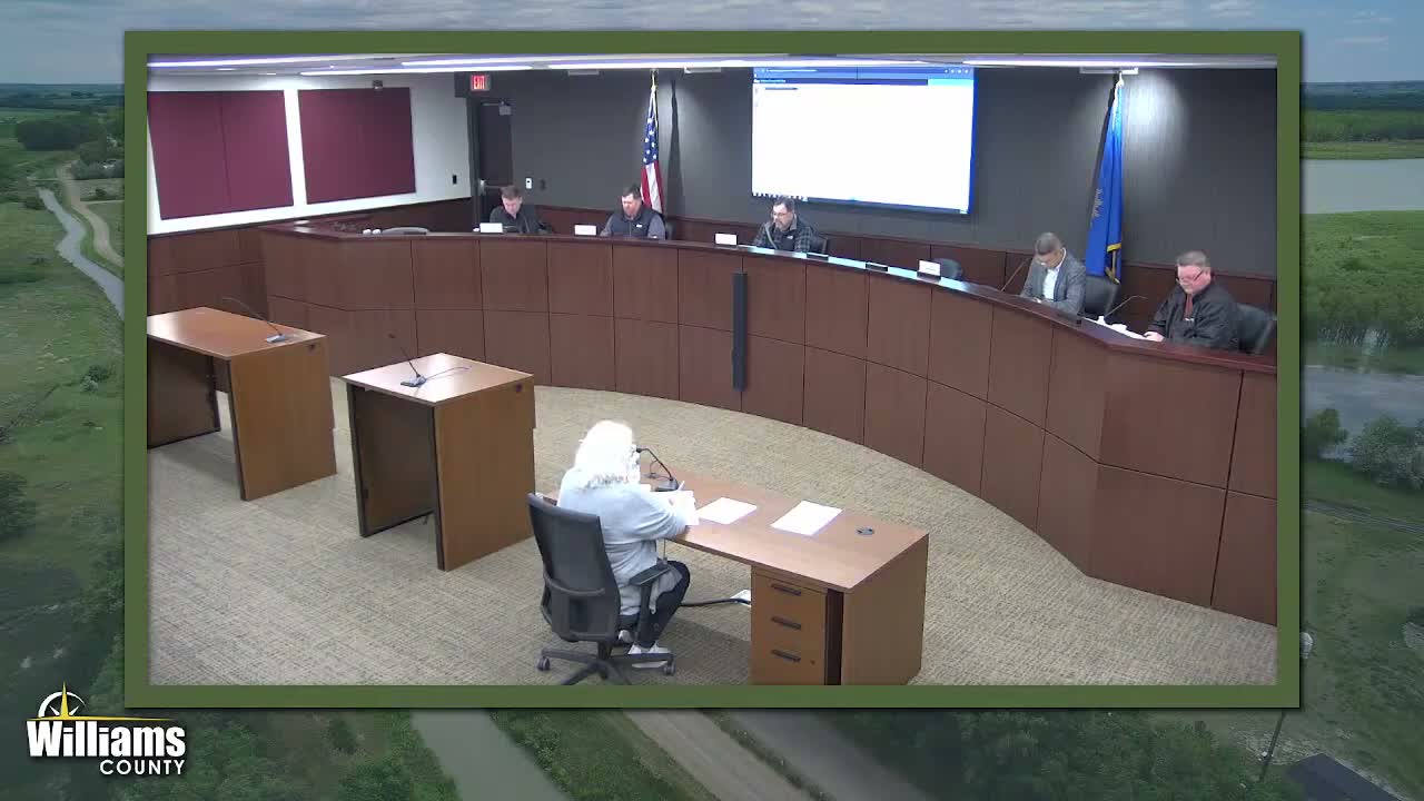 Williams County commissioners approve three land-use requests including gravel-pit permit