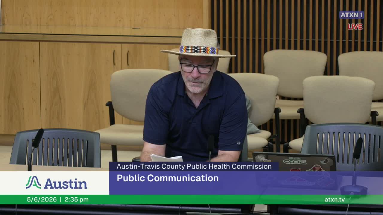 Resident tells public-health commission Dove Springs clinic has safety, maintenance and service gaps