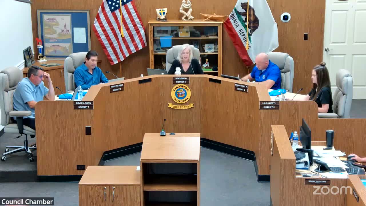 Kingsburg reviews proposed objective design standards for by‑right housing; no action taken