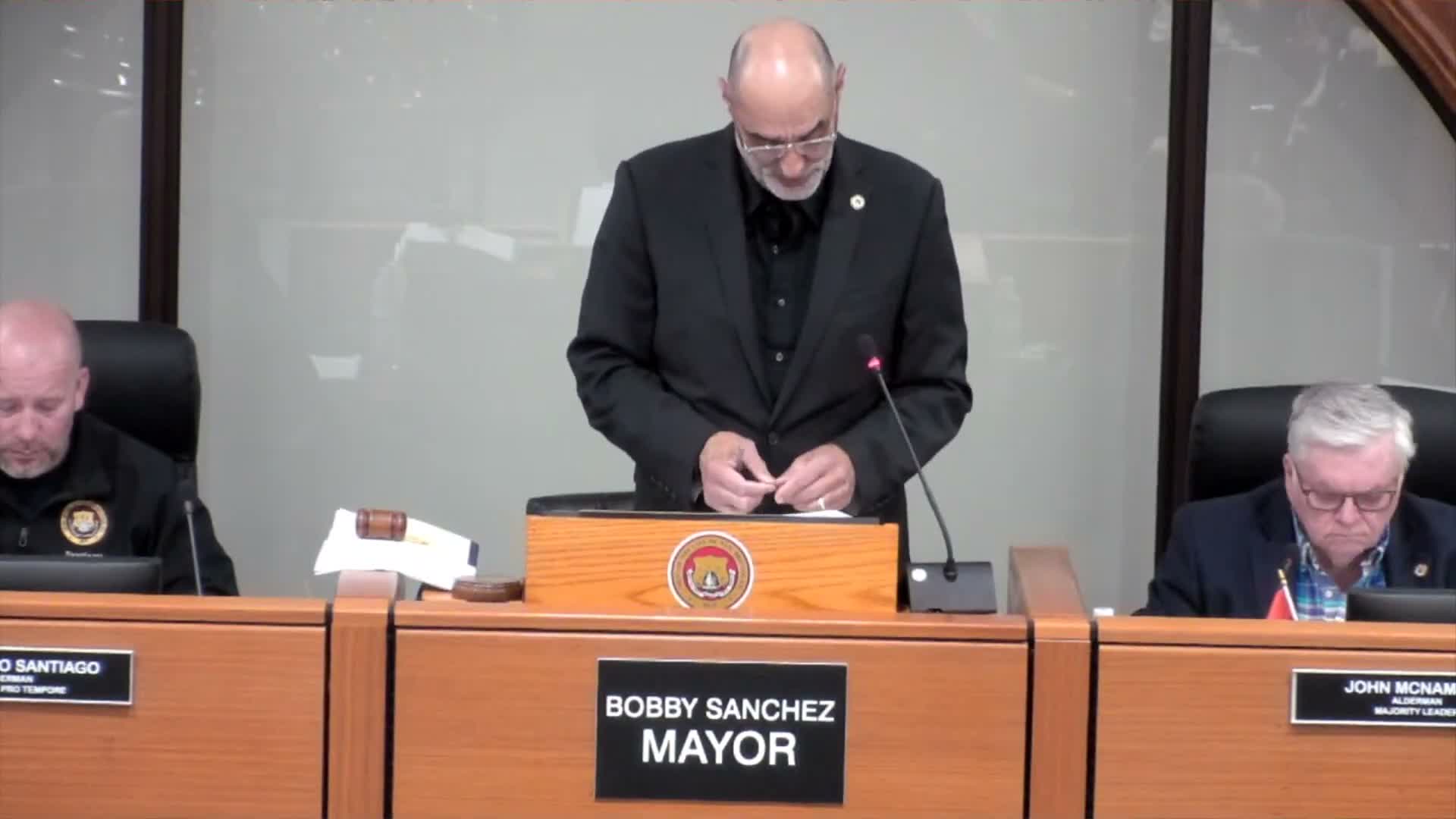 Committee tables several capital items, refers other budget measures to council