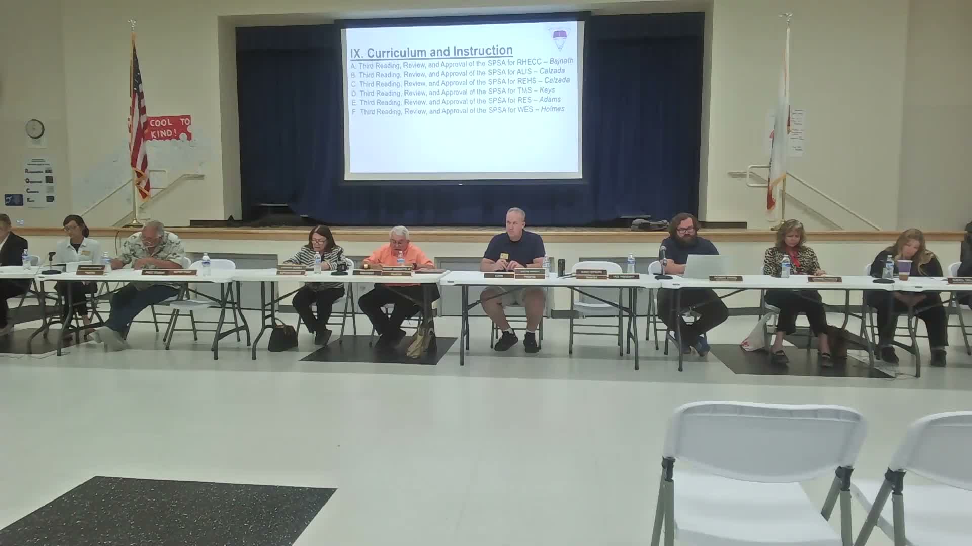 Southern Kern Unified board approves school plans, recognizes staff and authorizes superintendent pay increase