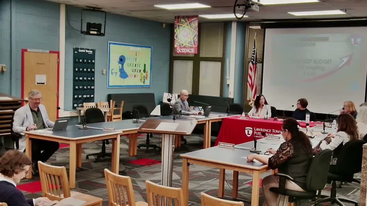 Lawrence Township board says rising health and prescription costs are main budget driver; preschool expansion offsets some expenses