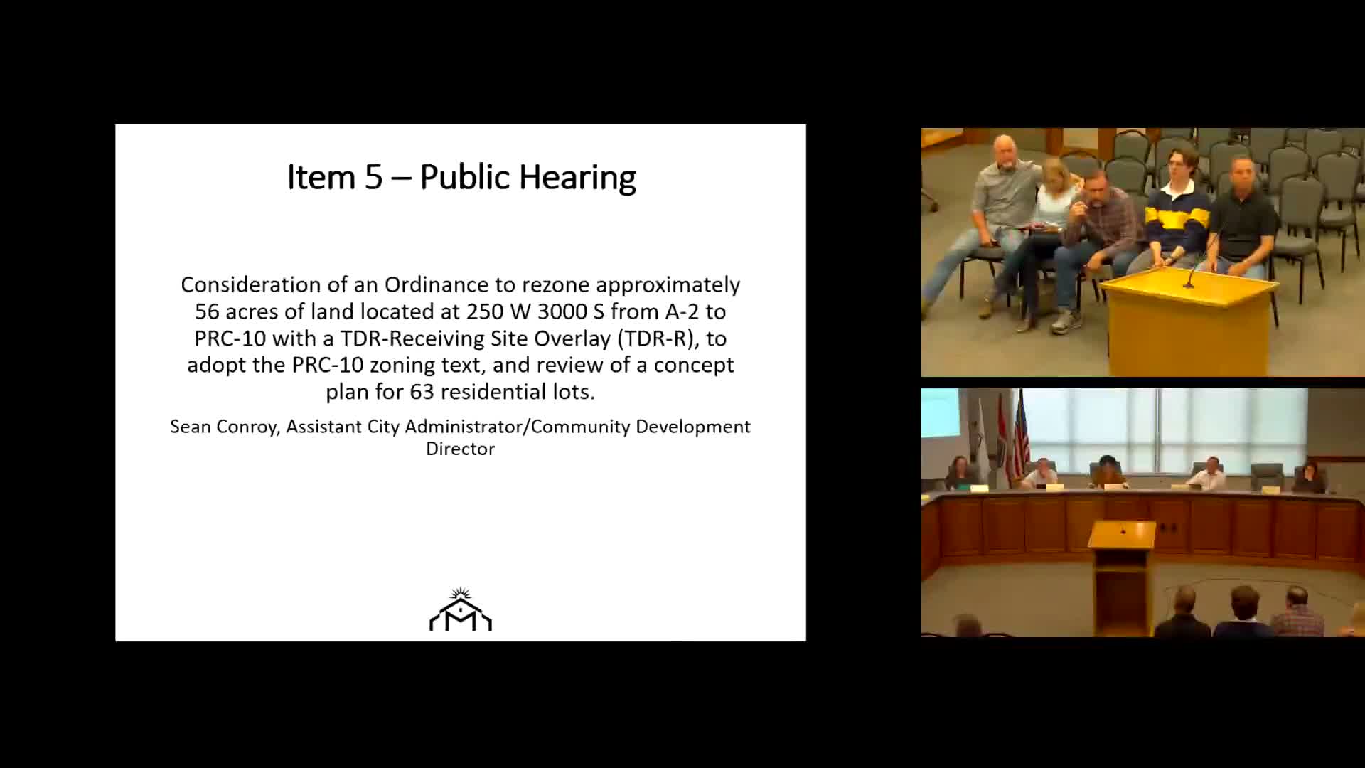 Council approves Twin Hollow rezoning, clearing way for 63‑lot PRC plan and permanent trail dedication