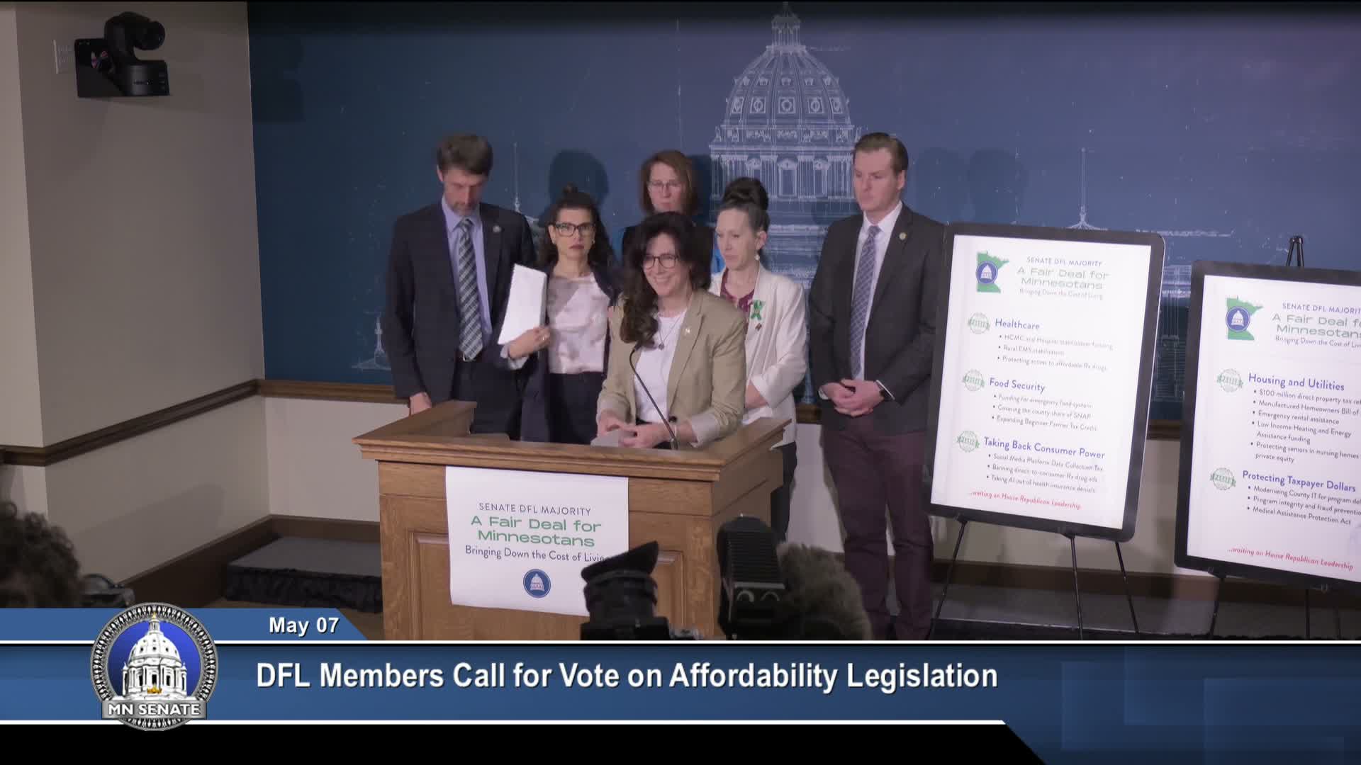 Senate DFL presses House Republicans to act on affordability as session deadline nears