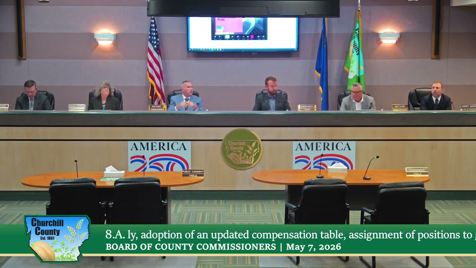 Churchill County adopts Baker Tilly compensation study after hours of edits and debate