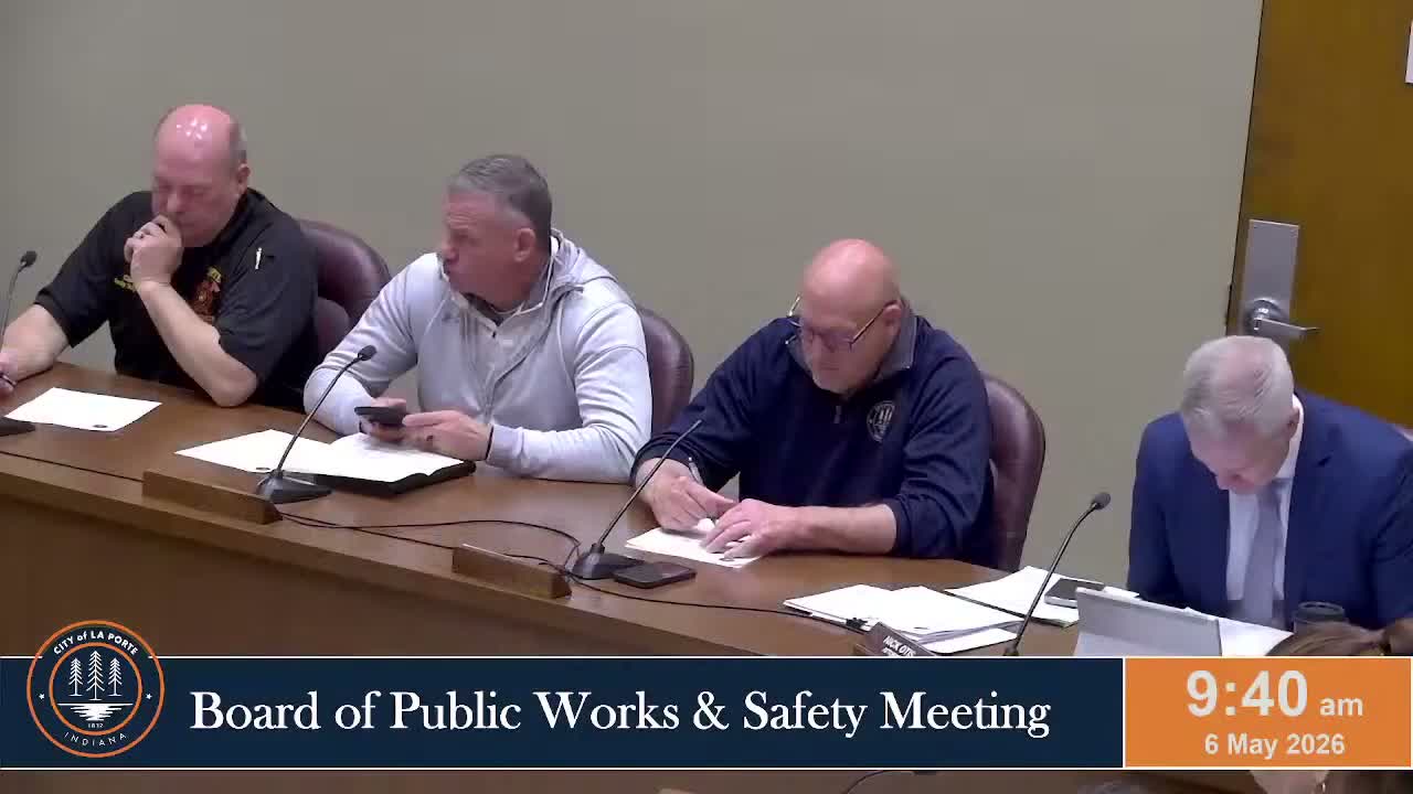 La Porte authorizes formal offer for 13-acre parcel tied to headworks/Travis Ditch project