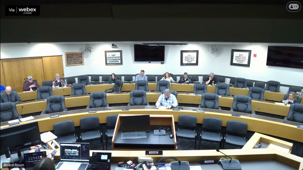 LaSalle County board votes to enter executive session citing 5 ILCS 120/2(c)(8) on security procedures