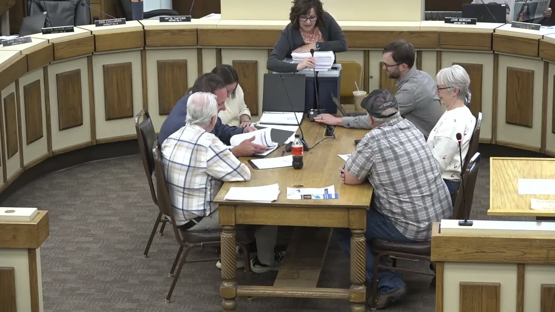 Finance committee approves $1.52 million expenditure list, reviews budget transfers
