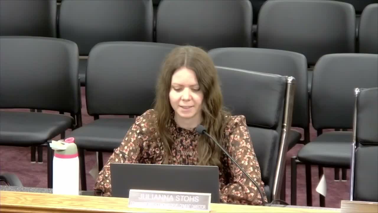 Plan Commission forwards 780 Bowling Lane subdivision and two zoning ordinances to council