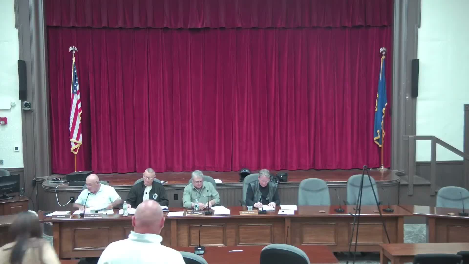 Applicants withdraw easement request after board finds private easement and DOT review likely sufficient