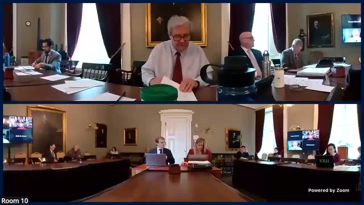 Committee debates study‑committee rules, voluntary mergers and state school‑construction timing