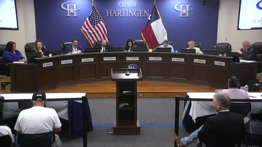 Residents press Harlingen commission for transparency on data‑center water deals and urge return of moratorium discussion