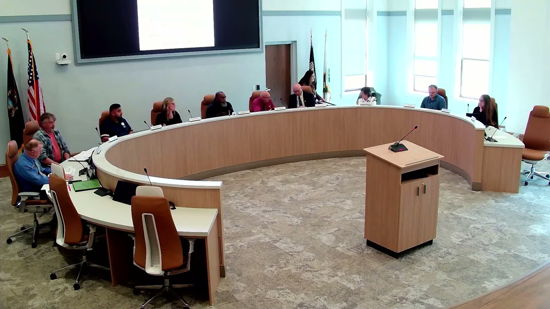 Board directs renegotiation after mixed testimony on Market 1 contract