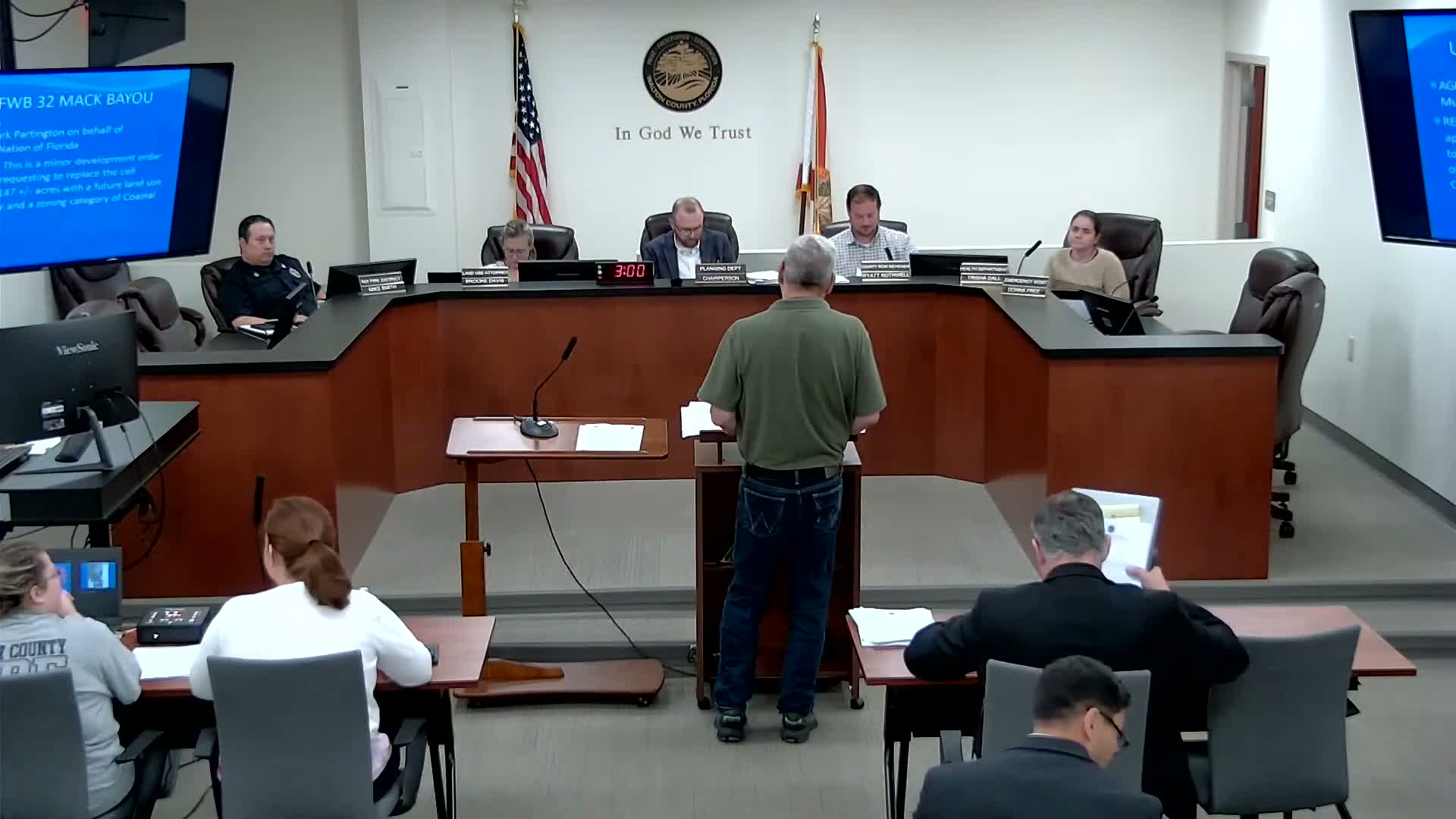 Walton County TRC conditionally approves several minor projects, continues contested items for follow-up