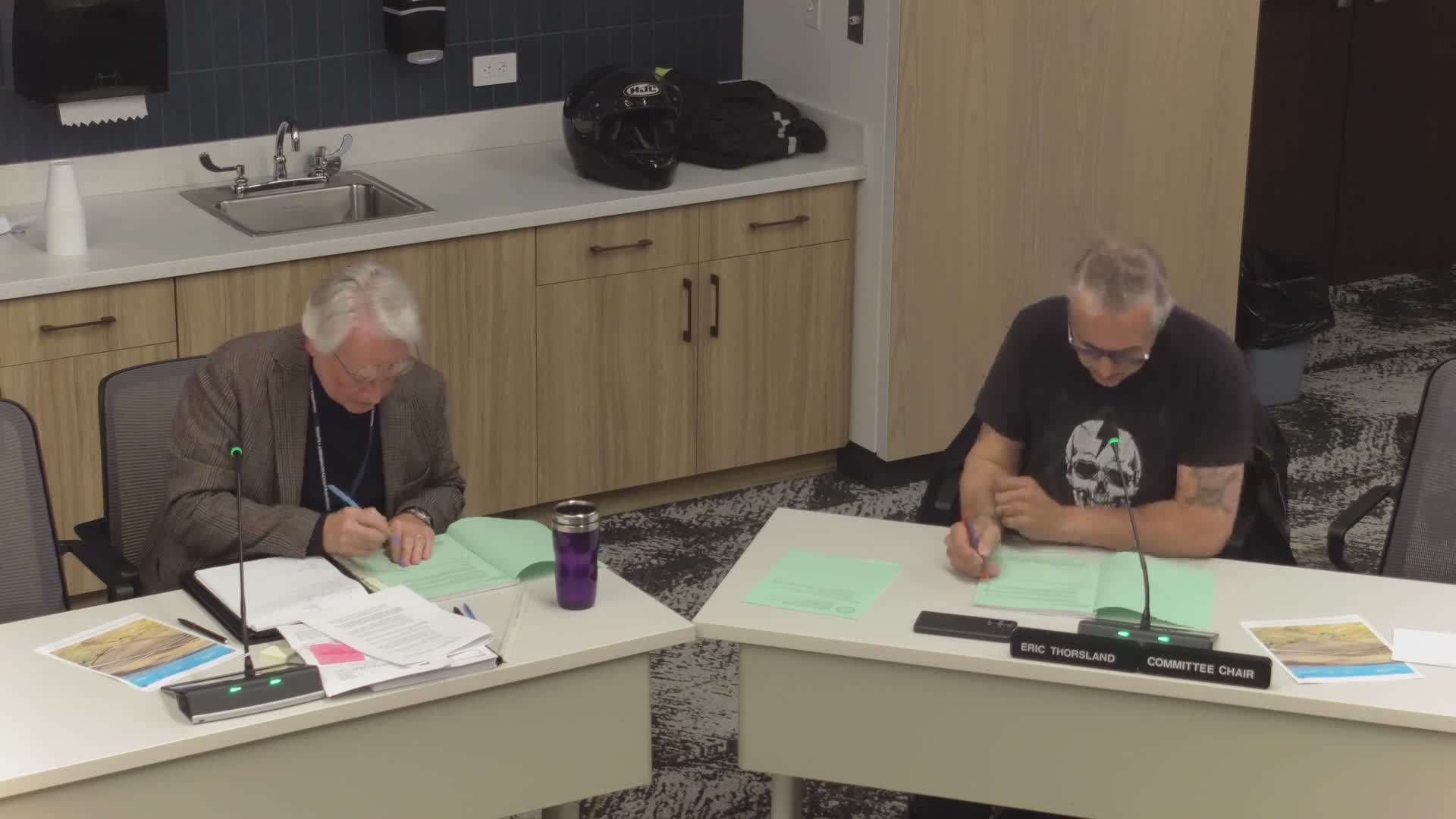 Committee reviews NPDES/MS4 annual facility inspection report and environmental-justice mapping updates