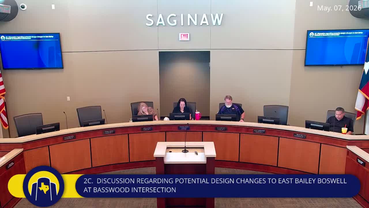 Grant-funded signal at Bailey Boswell and Jarvis could reach construction in 2028, staff says