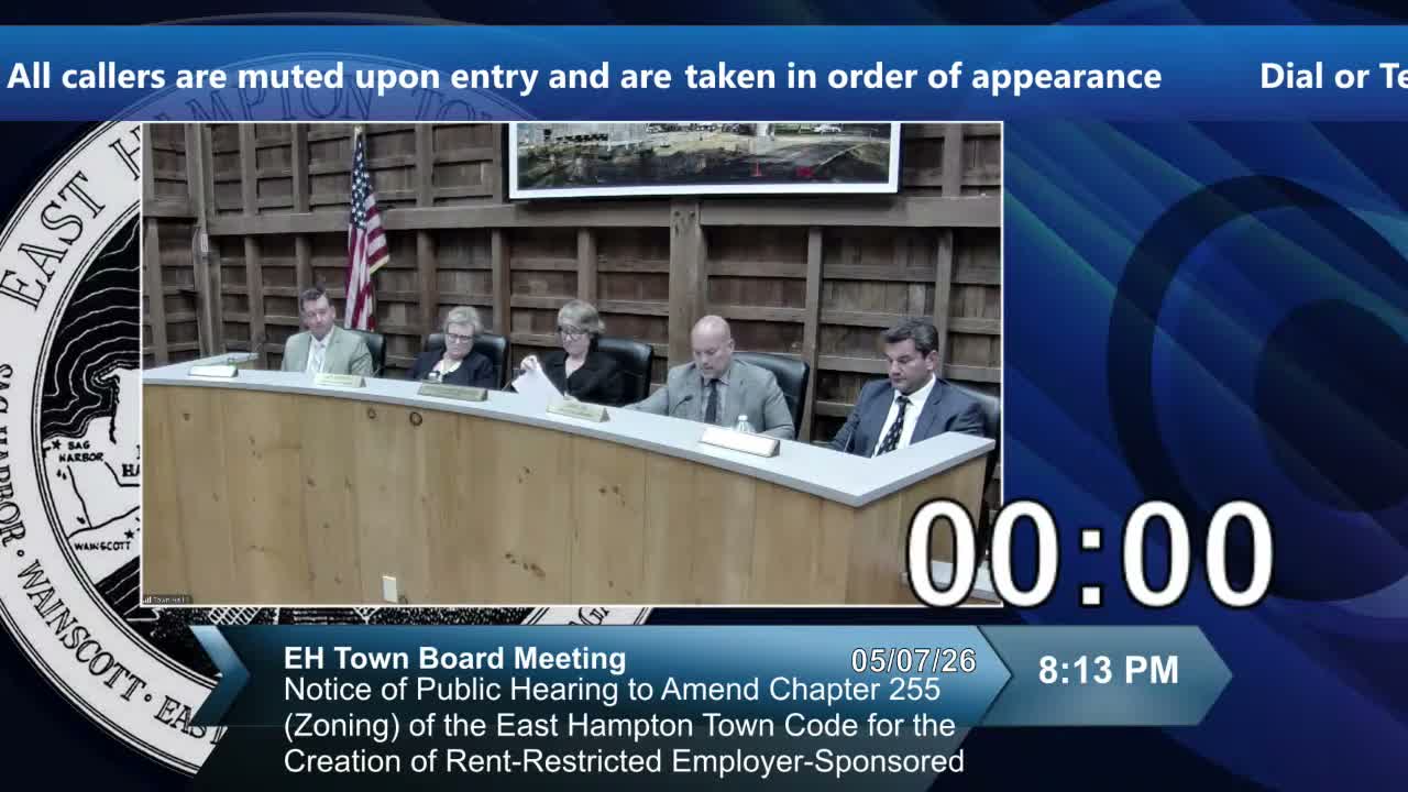 Debate flares over proposed employer-sponsored "rent-restricted" housing zoning change and private workforce condo project