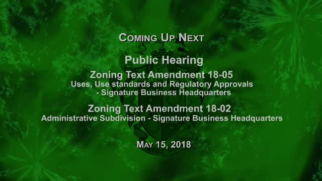 Montgomery County hearing features split public response to expedited review for "signature business headquarters"