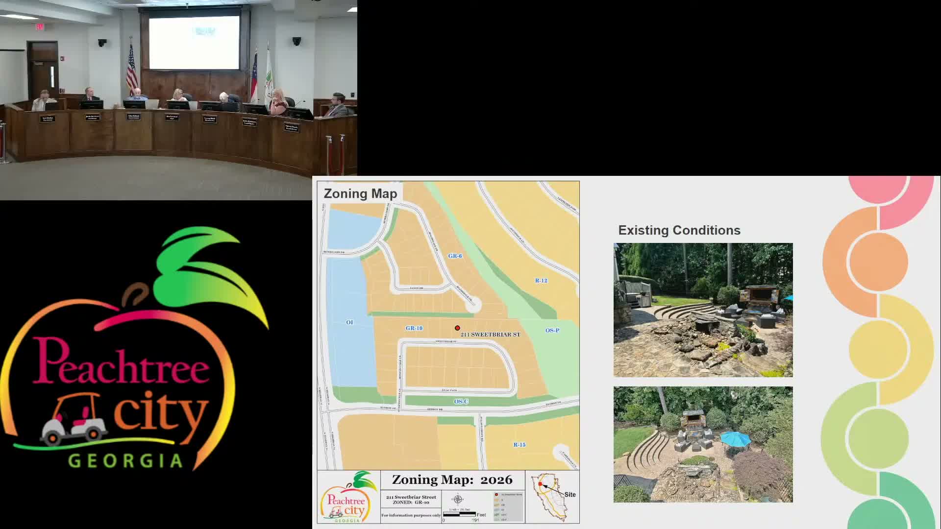 Council approves backyard-pool variance, awards $5.99M paving contract and funds stormwater work