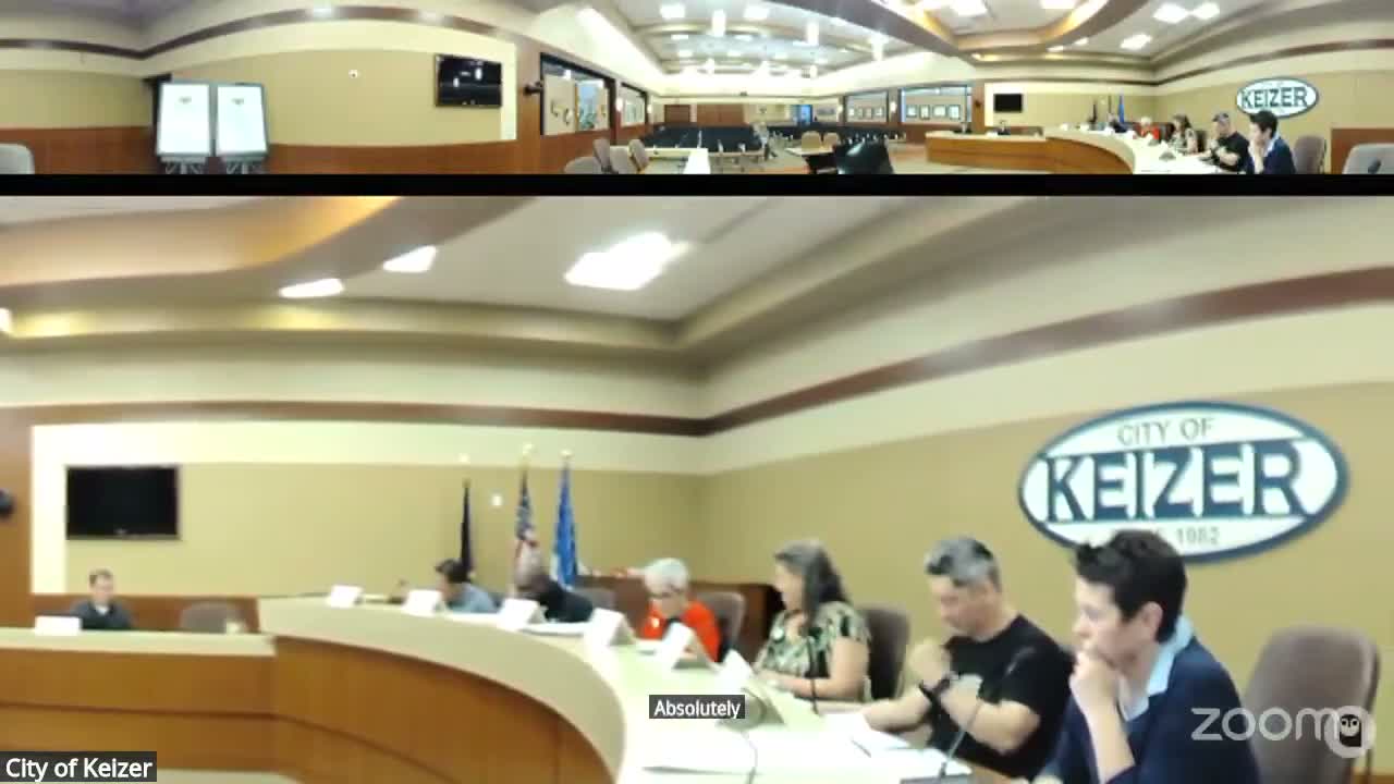 Keizer committee reviews engagement matrix and organization listing, asks members to evaluate usefulness
