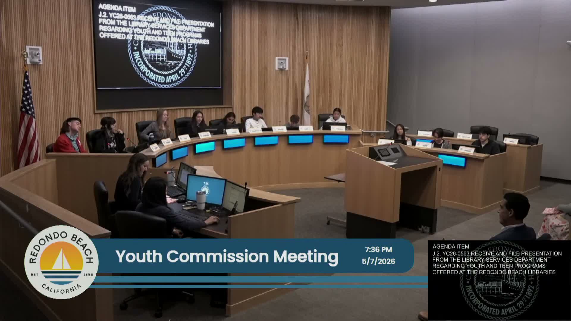 Youth Commission votes to present priorities to City Council on May 19