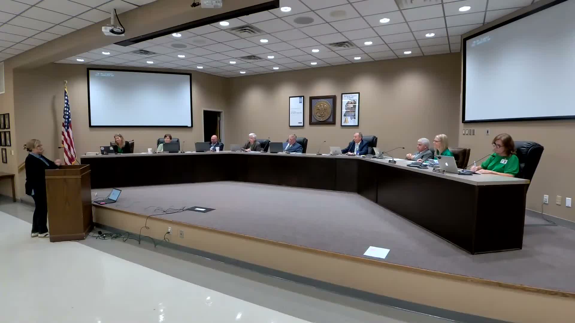 Multiple public commenters urge DeSoto County Schools board to seek accountability after letter supporting convicted predator