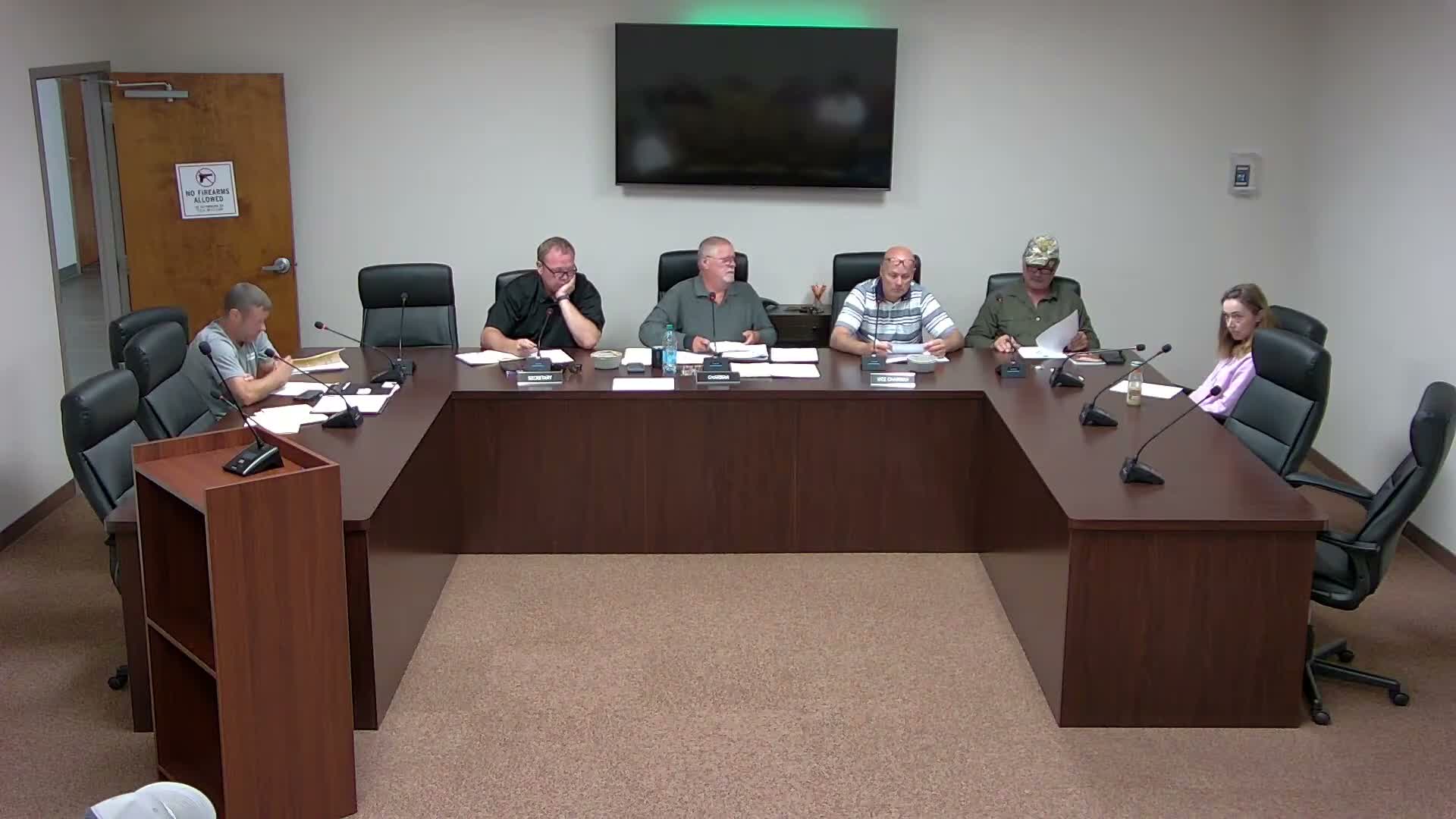 Capital Outlay Committee approves appliance purchase and allows prayer group use of courthouse lawn