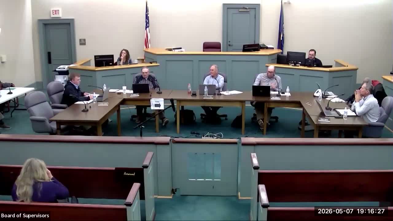 Supervisors debate advertising higher tax rate to preserve reserves and contingency in FY27 draft budget