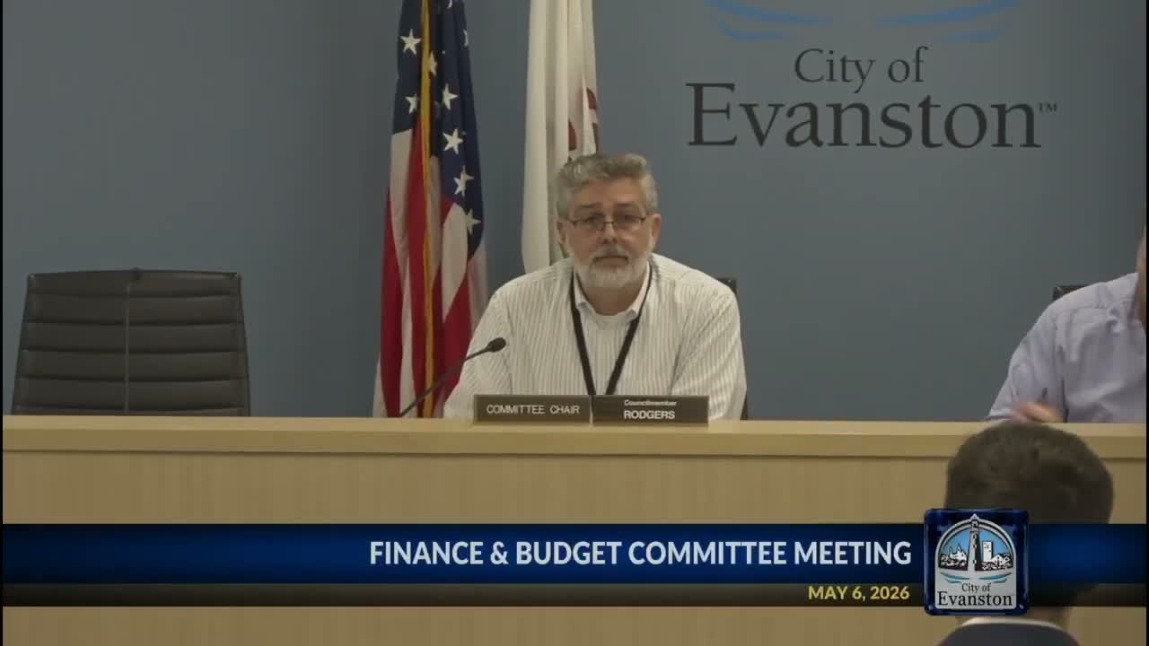 Evanston committee approves 2025 budget amendment after debate over reporting and ARPA use