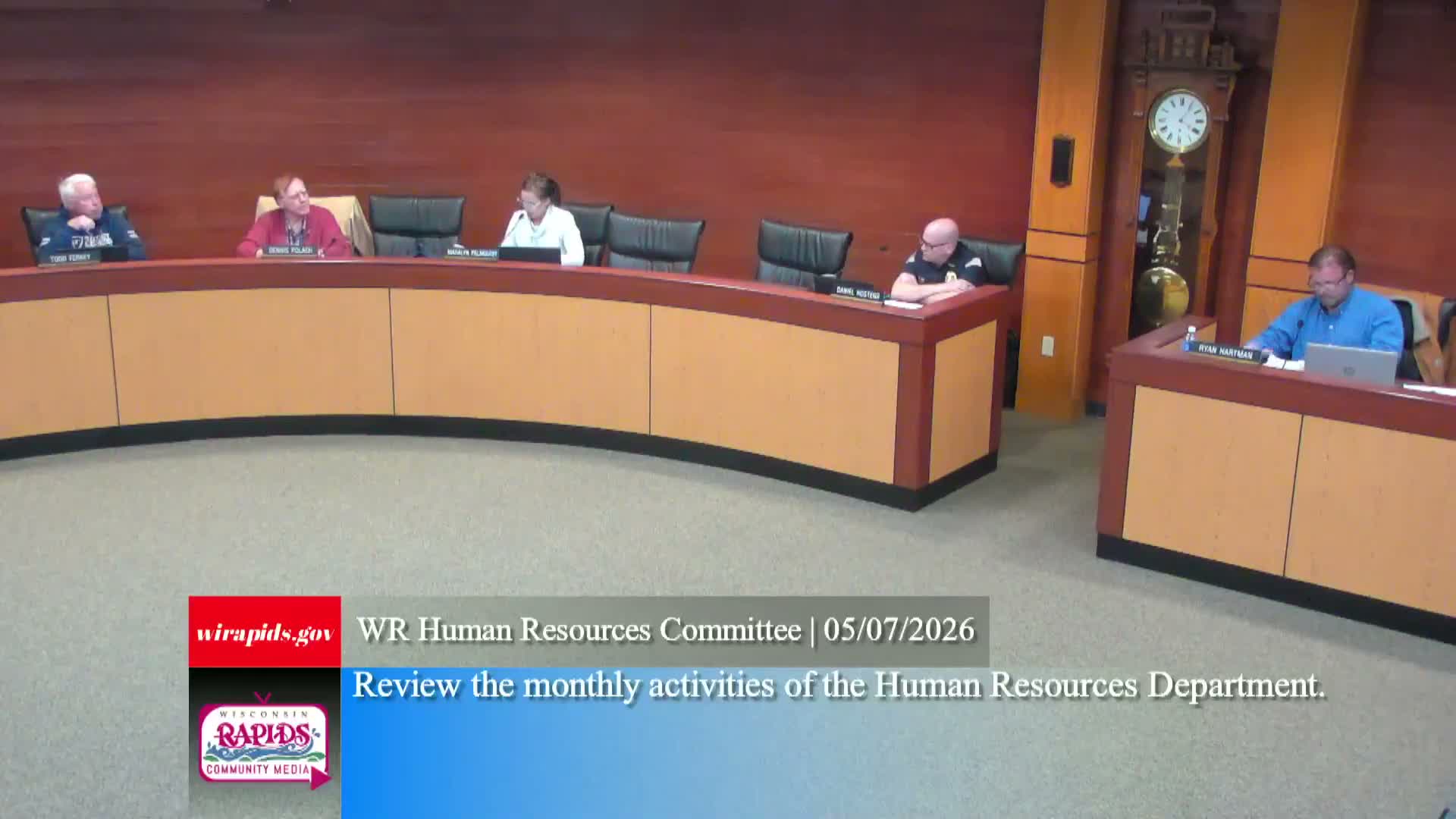 Police chief says pay compression is undermining lieutenants; committee backs request for fourth police admin position pending finance review
