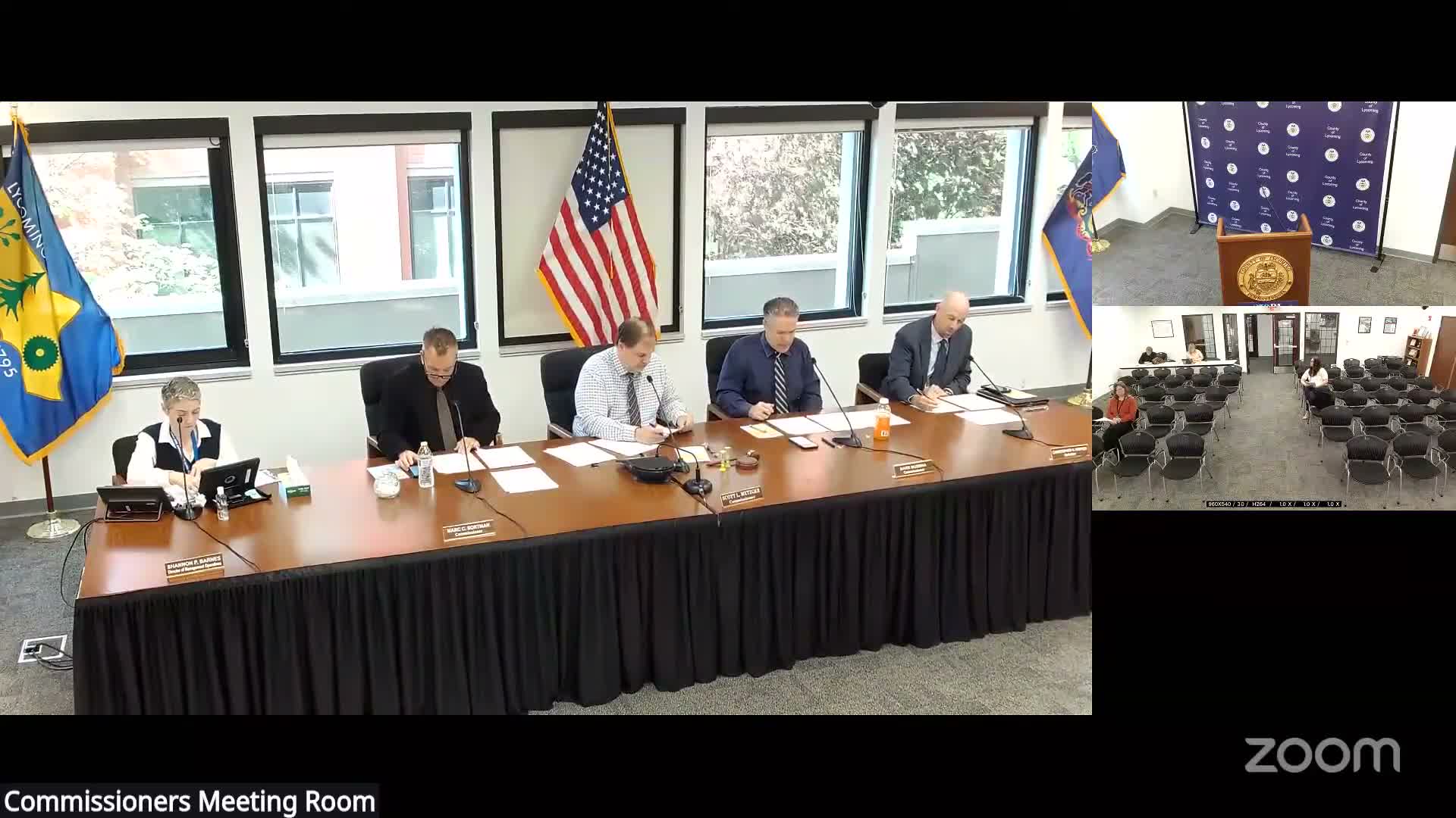 Lycoming County commissioners approve contracts, grant amendment and vendor payments
