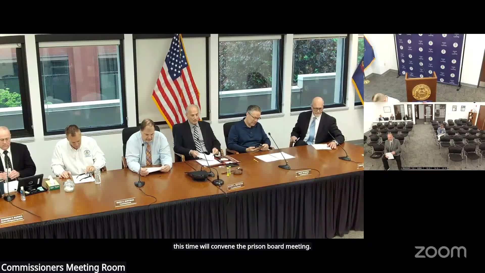 Prison board approves expenditures, four personnel actions including two correctional officers