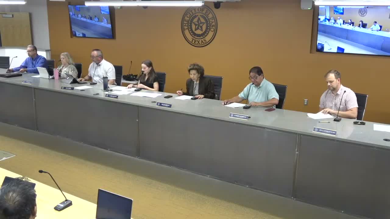 Plan commission approves sidewalk waiver along US 54 after debate over safety, drainage and TxDOT timeline