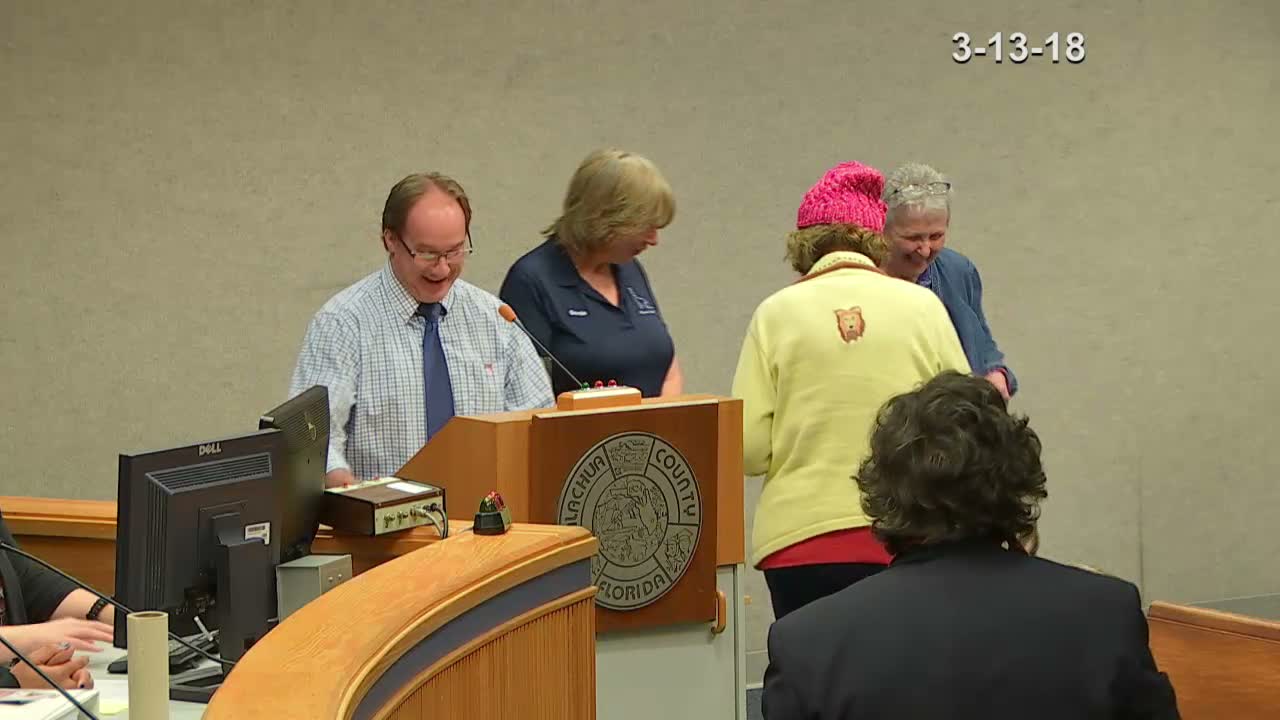 Board appoints members to Arts Council; presents canine veterans proclamation and managers linchpin awards