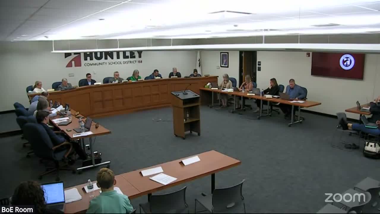 Huntley 158 finance update flags a $2M run‑out invoice, Skyward migration and registration‑fee rollout concerns