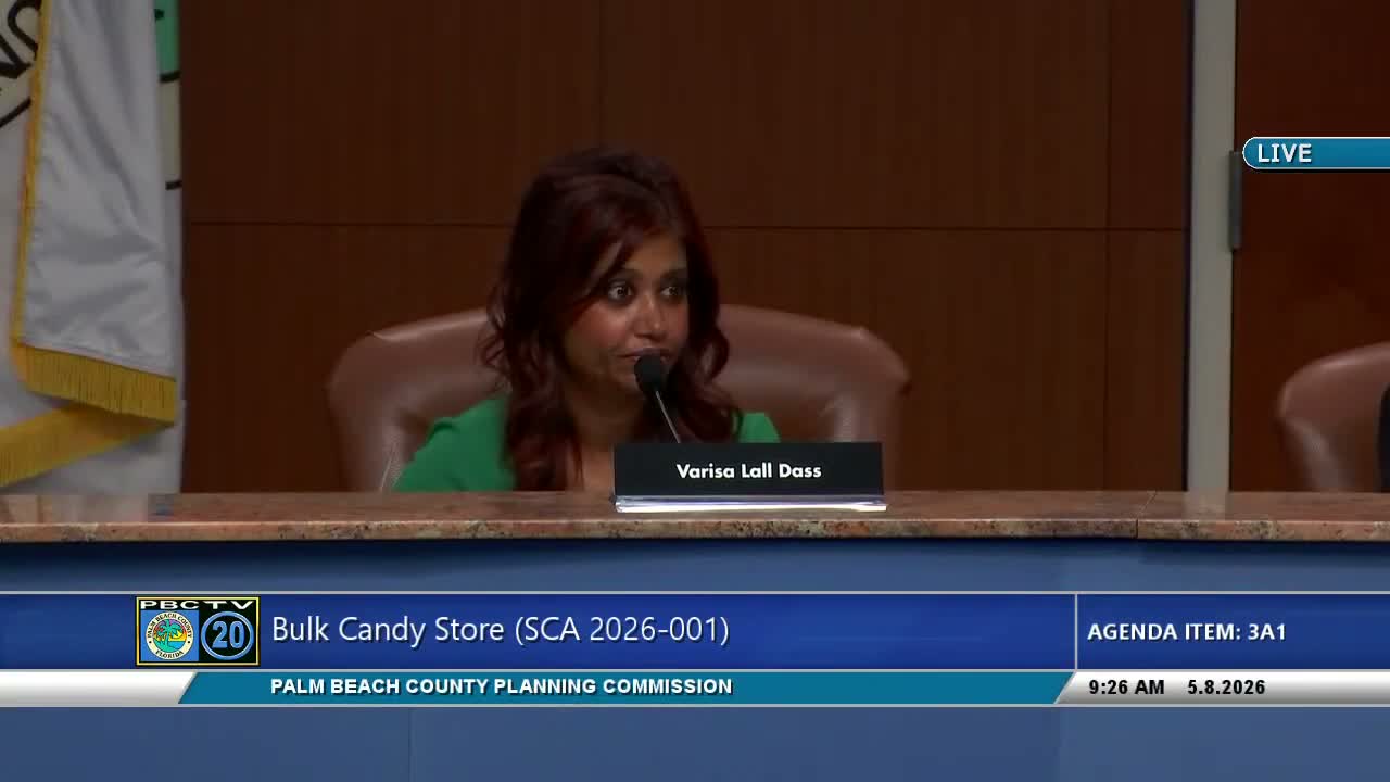 Palm Beach County Planning Commission approves land-use change to allow ice-cream parlor at Bulk Candy Store