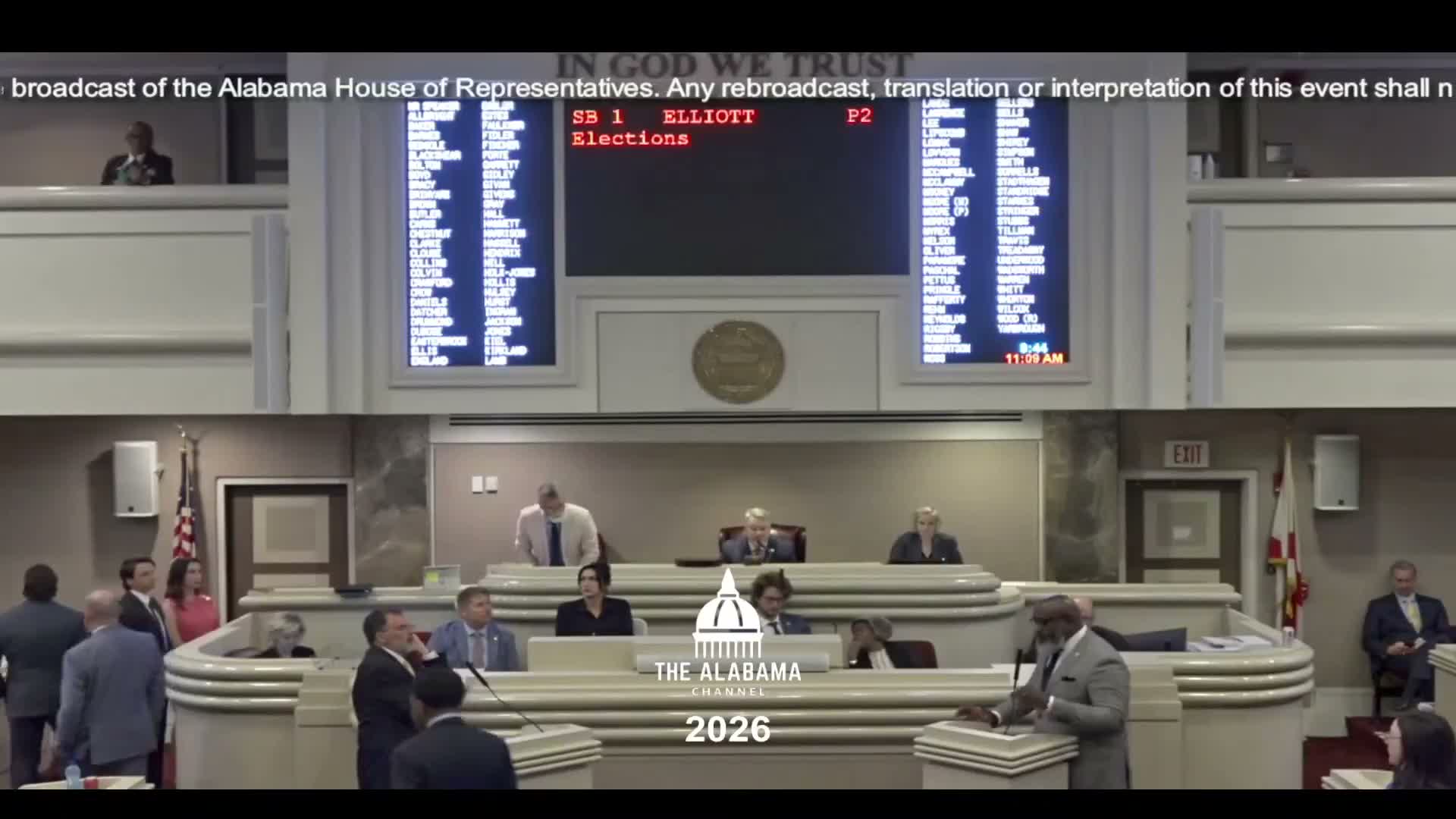 Alabama House approves SB1 after heated floor debate over redistricting and court orders
