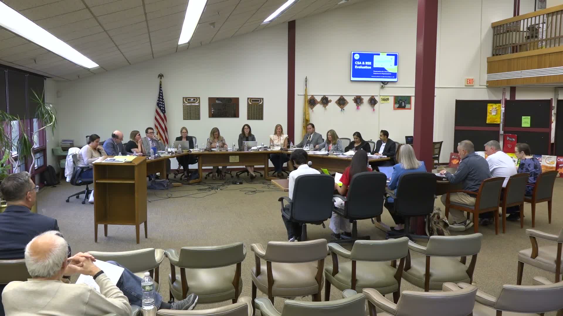 Board hears NJ School Boards Association guide on superintendent and board evaluations