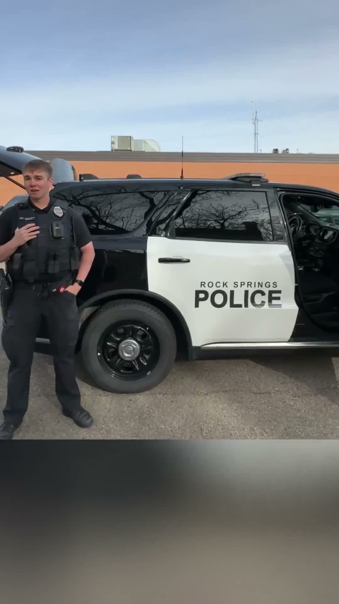 Agency official describes secure "cage" in police vehicles, notes K9 differences and safety design
