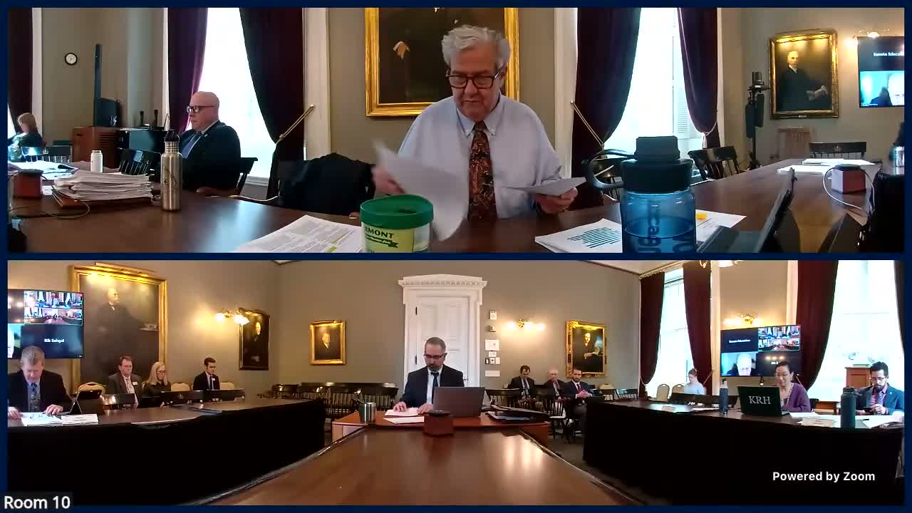 Committee reviews House strike‑all on S.227, debates superintendent duties and warrant limits