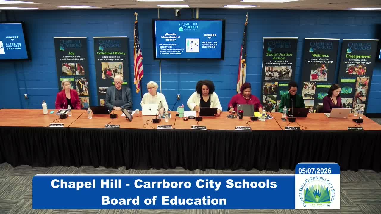 Chapel Hill‑Carrboro board proclaims May 6 National School Nurse Day