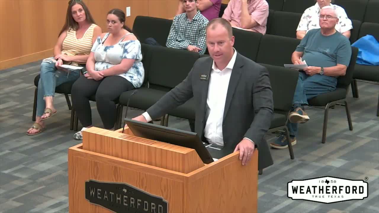 Weatherford council approves $3.8 million contract for Northwest Downtown street rehabilitation