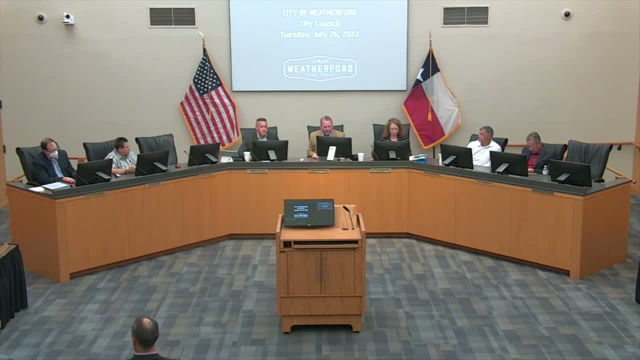 Weatherford council adopts revisions to Title 12 to clarify commercial zoning and plan-unit developments