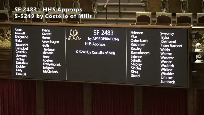 Senate passes FY27 veterans and HHS budget after debate over Medicaid cuts and program funding